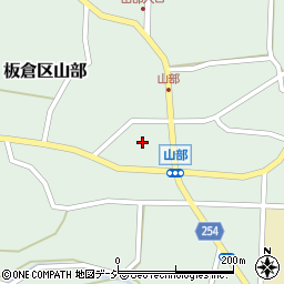 新潟県上越市板倉区山部134周辺の地図