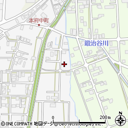 石川県七尾市本府中町サ周辺の地図