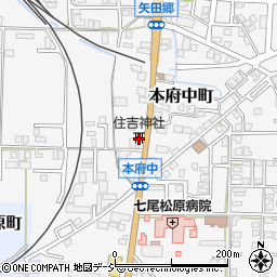 石川県七尾市本府中町モ82周辺の地図