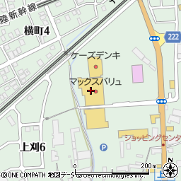 マックスバリュ糸魚川店周辺の地図