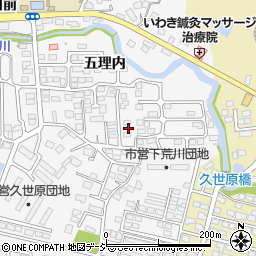 福島県いわき市平下荒川剃町周辺の地図