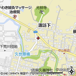 福島県いわき市平中山諏訪下69-5周辺の地図