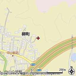 福島県いわき市平中山柳町74周辺の地図