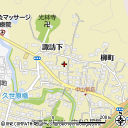 福島県いわき市平中山諏訪下85周辺の地図