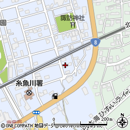 ジオサイド姫川Ｂ周辺の地図