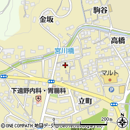 福島県いわき市内郷内町磐堰13周辺の地図