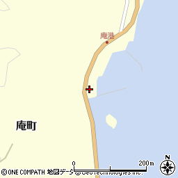 石川県七尾市庵町ム周辺の地図