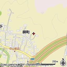 福島県いわき市平中山柳町71周辺の地図