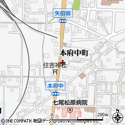 石川県七尾市本府中町井周辺の地図