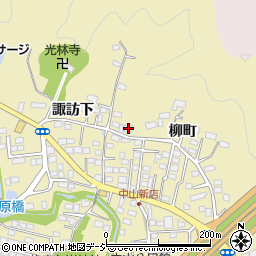 福島県いわき市平中山柳町15周辺の地図