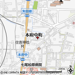 石川県七尾市本府中町レ周辺の地図