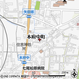 石川県七尾市本府中町（レ）周辺の地図