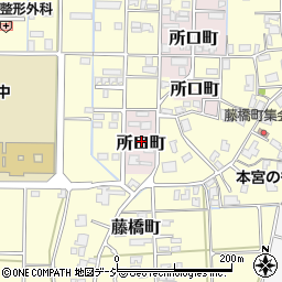 石川県七尾市所口町（ヘ）周辺の地図