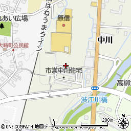 新潟県妙高市中川周辺の地図