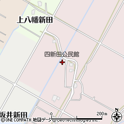 四新田公民館周辺の地図