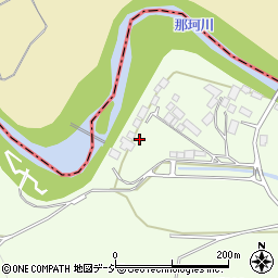 栃木県那須塩原市西岩崎221周辺の地図