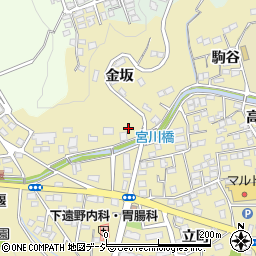 福島県いわき市内郷内町周辺の地図