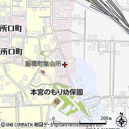 石川県七尾市所口町周辺の地図