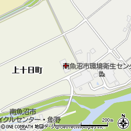 新潟県南魚沼市上十日町588周辺の地図