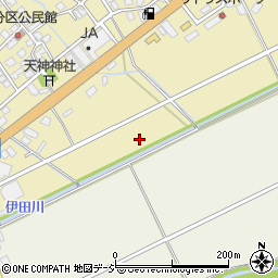 伊田川周辺の地図