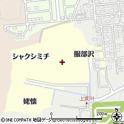 福島県いわき市内郷小島町三田沢周辺の地図