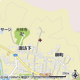 福島県いわき市平中山柳町92周辺の地図