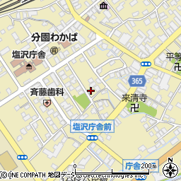 福山建築周辺の地図