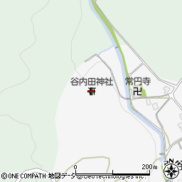 谷内田神社周辺の地図