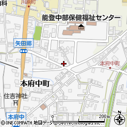 石川県七尾市本府中町ヒ12周辺の地図