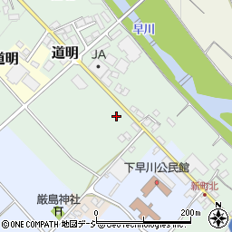 中田石油株式会社　早川給油所周辺の地図