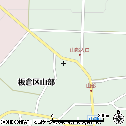 新潟県上越市板倉区山部46周辺の地図