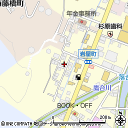 石川県七尾市岩屋町周辺の地図