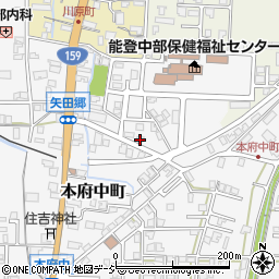 石川県七尾市本府中町ヒ19周辺の地図