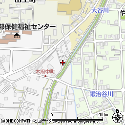 石川県七尾市本府中町タ4周辺の地図