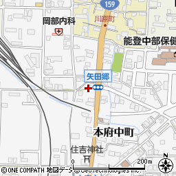 石川県七尾市本府中町モ62周辺の地図