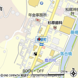 ネッツトヨタ石川　七尾店周辺の地図