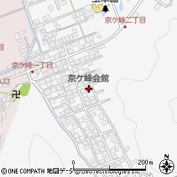 京ケ峰会館周辺の地図
