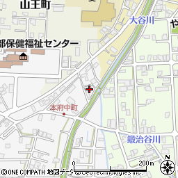 石川県七尾市本府中町タ4-3周辺の地図