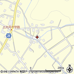 新潟県南魚沼市大月651周辺の地図