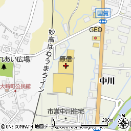 東京スター銀行原信新井中川店 ＡＴＭ周辺の地図