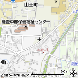 石川県七尾市山王町（ヌ）周辺の地図