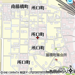 石川県七尾市所口町ホ周辺の地図