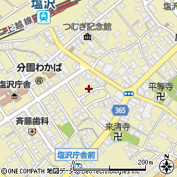 田沢コーポ・ニ周辺の地図