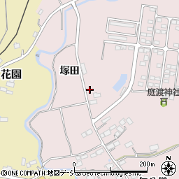 福島県棚倉町（東白川郡）仁公儀（塚田）周辺の地図