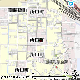 石川県七尾市所口町レ周辺の地図