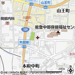 石川県七尾市本府中町ヒ44周辺の地図