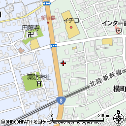 糸魚川地区生コンクリート協同組合周辺の地図