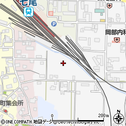 石川県七尾市本府中町ホ周辺の地図