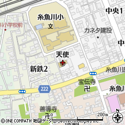 カトリック糸魚川教会周辺の地図