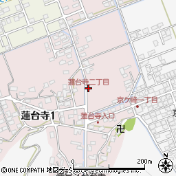 蓮台寺二丁目周辺の地図
